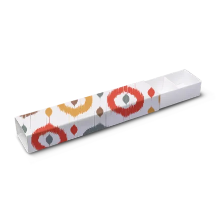 Multicolour Ikat Print Chocolate Box