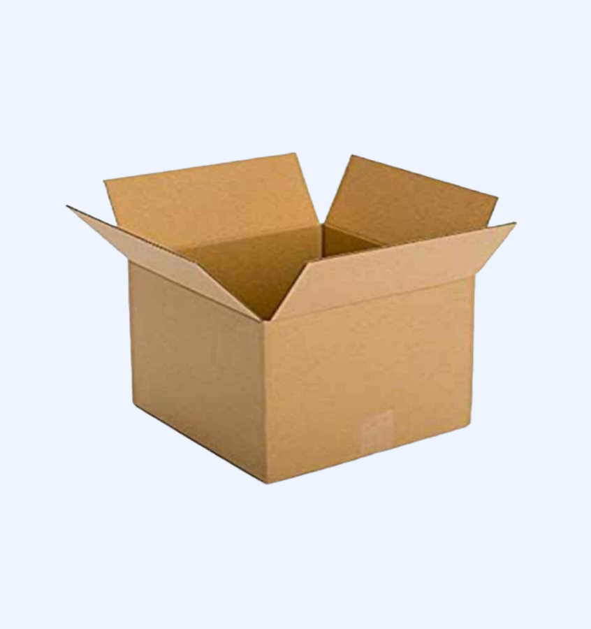 8in x 6in x 4in 3 Ply Brown Corrugated Box