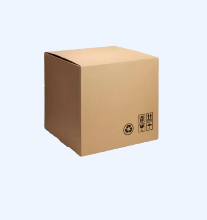 7in x 4in x 3.5in 3 Ply Corrugated Box