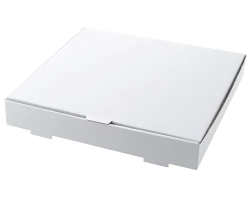 6 Inch White Corrugated Pizza Box